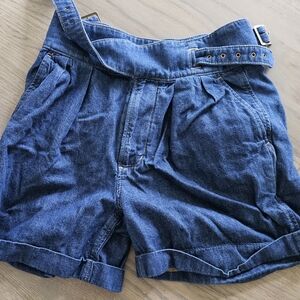 Banana Republic High Waist Blue Shorts